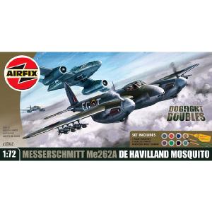 Hornby Hobbies Airfix Dog Fighter Mosquito And Me262 1 72 Scale