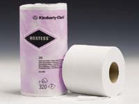 toilet tissue rolls, 320 sheets per