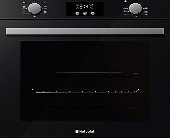 Hotpoint SA2540HBL Built-in Multi-Func Electric Single Oven in Black, A Rated Energy