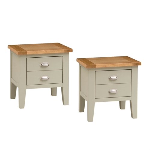Houghton Painted Set of 2 Bedside Tables 731.046