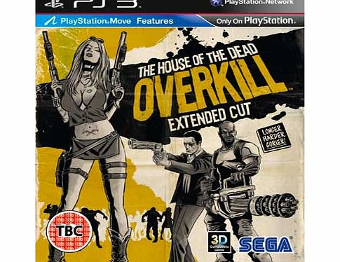 House of the Dead : Overkill Extended Cut PS3 Game