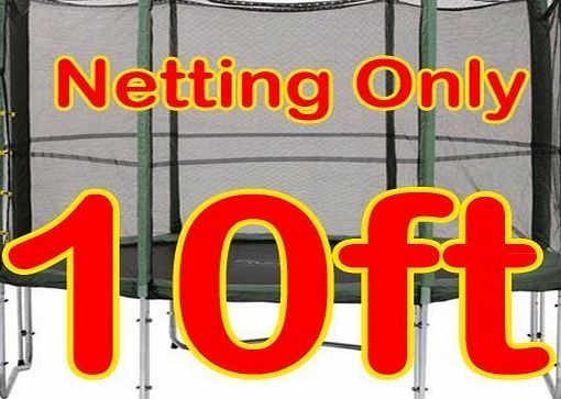 Howleys 10 ft Replacement Netting For Trampoline Enclosure