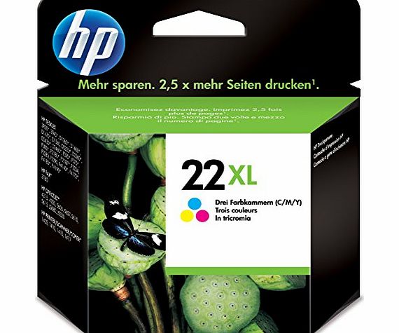 HP C9352CE No.22XL Ink Cartridge for PSC1410/DJ3940