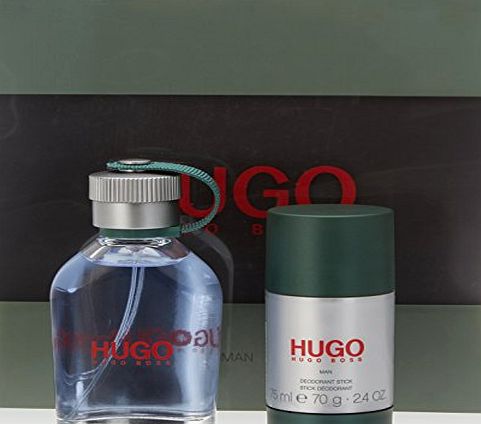 Hugo Boss Hugo Green Eau de Toilette Spray and Deo Stick Gift Set for Men