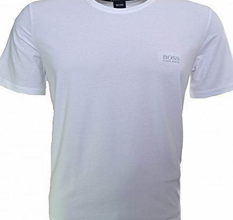 Hugo Boss Mens Hugo Boss Mens White Plain T-Shirt M