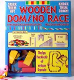 iAuctionShop Traditional Wooden Domino Rally or Race Kit