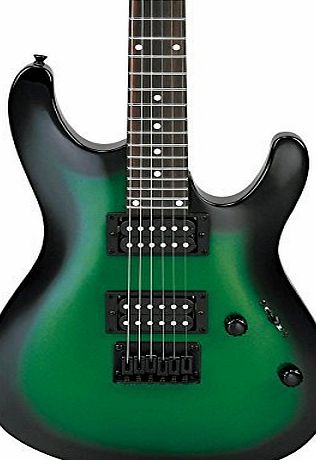 Ibanez GS221 Electric Guitar Metallic Green Sunburst