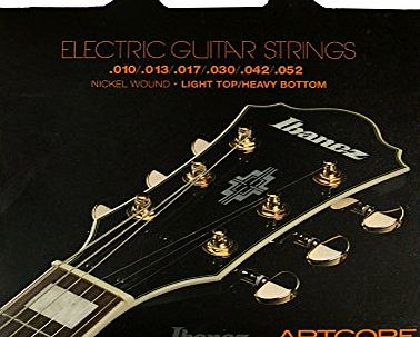 Ibanez IEGS62 Junior Electric Guitar String Set (Nickel Wound, 010-052 Light Top Heavy Button)