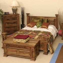 IFD Indian - Bedroom 5ft Bedstead - Sheesham Wood