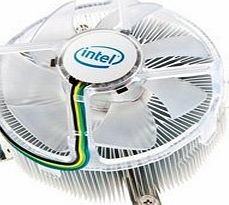 Intel RTS2011AC - computer cooling components (Cooler, Processor, Aluminium, Aluminium, Transparent, LED, Blue)