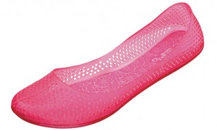 Jelly Flat Pink Shoe
