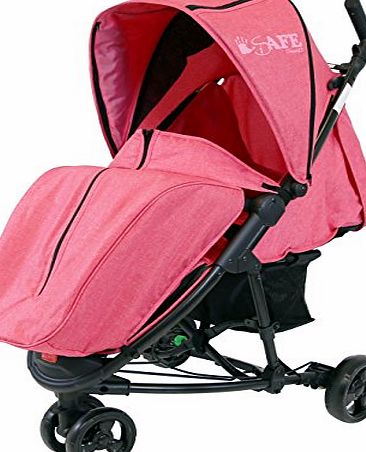 iSafe Visual 3 (2017) -Raspberry Pink Complete With Bumper Bar and Bootcover
