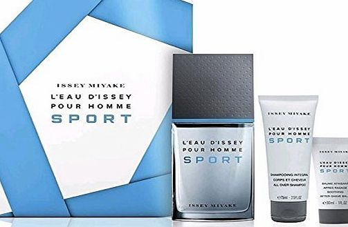 Issey Miyake Gift Set Leau Dissey Pour Homme Sport By Issey Miyake