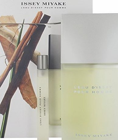 Issey Miyake LEau dIssey Pour Homme Gift Set 125ml EDT   10ml EDT Spray