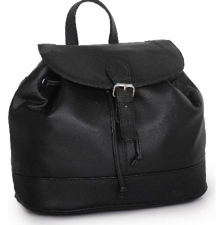 IT Leather Flapover Backpack