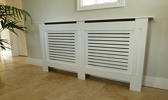 Jack Stonehouse Painted Radiator Cover Radiator Cabinet Modern Style White MDF - Extra Large - 1720mm x 815mm x 190mm
