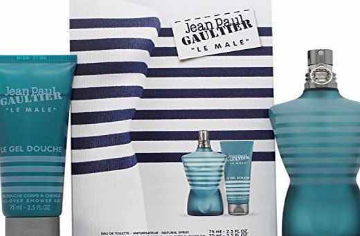 Jean Paul Gaultier Le Male Gift Set 75ml EDT   100ml Shower Gel