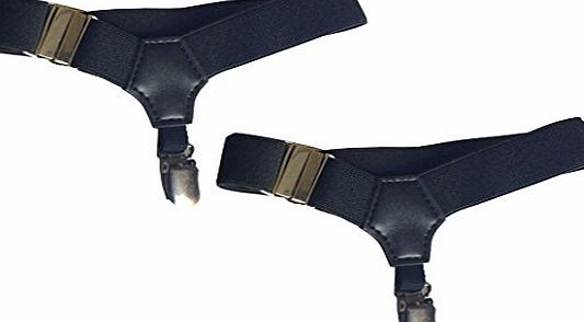 Jelinda 1 Pair Vintage Unisex Pin Sock Garters Grip Socks Belt Suspender Accessories