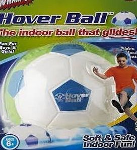 Jml Hover Ball: Fun Indoor Soft Foam Floating Football with Glide Base (Green)