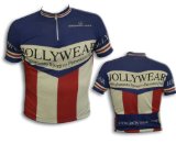 Cycling short sleeve Jersey (VINTAGE_BLUE) XL
