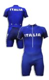 Cycling Skinsuit - short sleeves and legs (Italy) XS