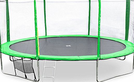 JumpStar Sports Jump Star Trampoline and Enclosure Bumper Package 8ft 10ft 12ft 14ft Trampolines