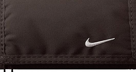 just do it Nike Wallet For Men -Trifold Wallet With Zippered Pocket For Coins- Different Compartments For Cash, Cards, Notes amp; More- Great Quality- Nike Basics- Black With Elegant Design- Great Gift Idea For