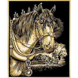 K S G KSG Artfoil Gold Shire Horse