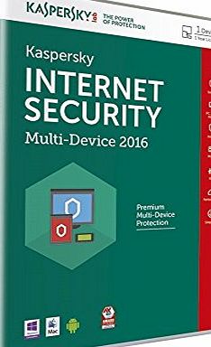 Kaspersky Lab Kaspersky Internet Security 2016 Multi-Device, 1 Device - Disc (PC)