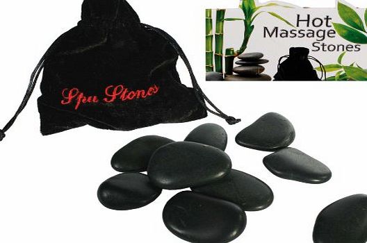 Kenzies Gifts Hot Massage Stones - Rocks, Relaxing Spa, Pamper at Home - Women, Woman, Lady, Ladies, Her Great Present, Gift Idea For Secret Santa
