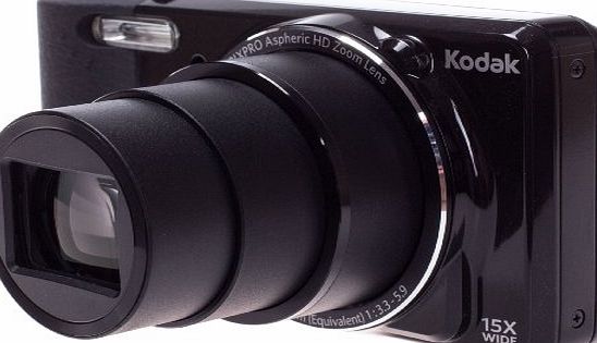 Kodak Pix Pro FZ151 Camera Black 16MP 15xZoom 3.0LCD 25Mb