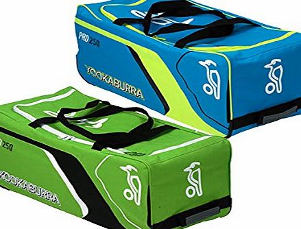 Kookaburra Pro 250 Cricket Wheelie Bag - Green/White