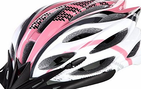KSS Mountain Road Cycle Helmet for Unisex Pink amp; White