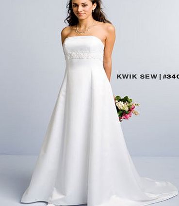 Kwik Sew Ladies Sewing Pattern 3400 - Bridal Wear (O/S)