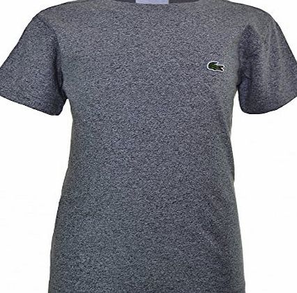 Lacoste Kids Grey Marl Short Sleeve Crew Neck T-Shirt 6 Years
