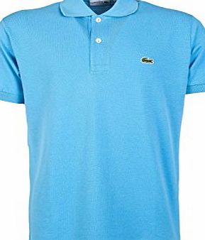 Lacoste Men Short Sleeve Polo L1212-6ED Size 3 Blue