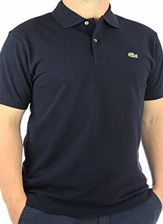 Lacoste Mens Solid Polo Shirt Custom Fit navy XL(6)