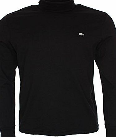 Lacoste UH6928 Turtle-neck T-Shirt T5 - Large 031 Noir (Black)