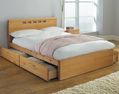 LAI arizona 3ft bedstead with 2drawers and mattress