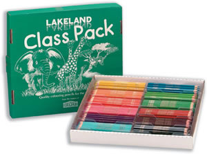 Lakeland Colourthin Colouring Pencils Class Pack
