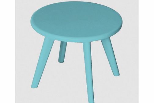 Laurette Haricot Stool - Turquoise `One size