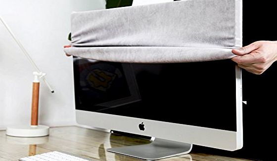 Lavolta Dust Cover for Apple iMac 27-inch - Screen Monitor Protector Guard for iMac 27`` Retina 5K and previous 27`` models amp; 27`` Thunderbolt Display - with Pocket for iMac Accessories