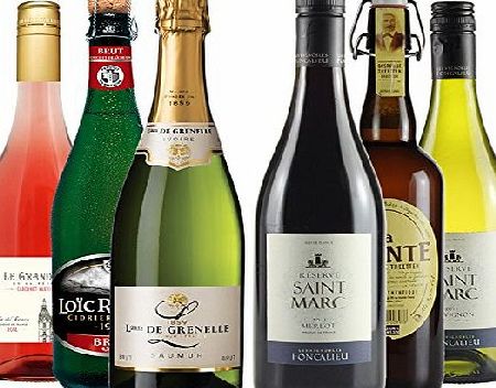 Le Bon Vin Totally French Mixed Drinks Selection, 75 cl (Case of 6)