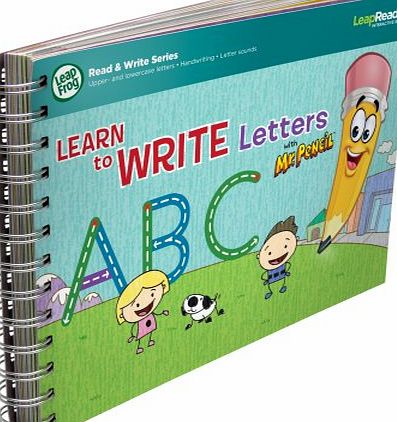 LeapFrog LeapReader Book: Learn to Write Letters with Mr. Pencil (Pen not included)