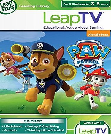 LeapFrog LeapTV PAW Patrol Educational Active Video Game