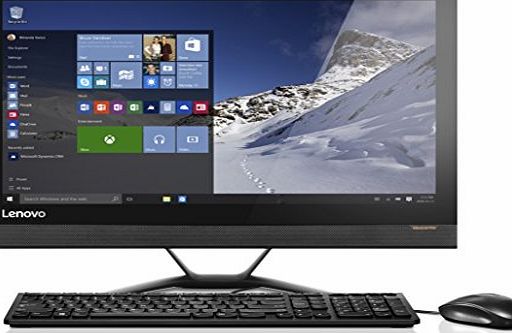 Lenovo ideacentre 300 21.5-Inch All-in-One Desktop PC (Black) - (Intel Core i3-6100U 2.3 GHz, 8 GB RAM, 1 TB HDD, Windows 10)