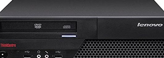 Lenovo ThinkCentre M58P Desktop PC (Black) - (Intel Pentium Dual-Core E5500 2.8 GHz, 4 GB RAM, 160 GB HDD, Windows 10 Pro) (Certified Refurbished)