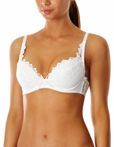 Lepel Fiore Plunge Push Up Bra 93200, White, 34A