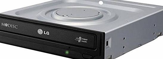 LG Electronics LG GH24NSC0 - optical disc drives (DVD Super Multi, Black, Grey, Slot, SATA, CD-DA, CD-R, CD-RW, DVD R, DVD R DL, DVD RW, DVD-R, DVD-R DL, DVD-RAM, DVD-ROM, DVD-RW, Horizontal)