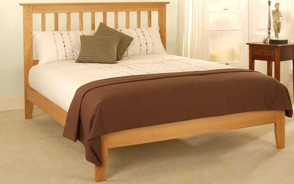 Limelight Dione Wooden Bedstead, Double, Harmony